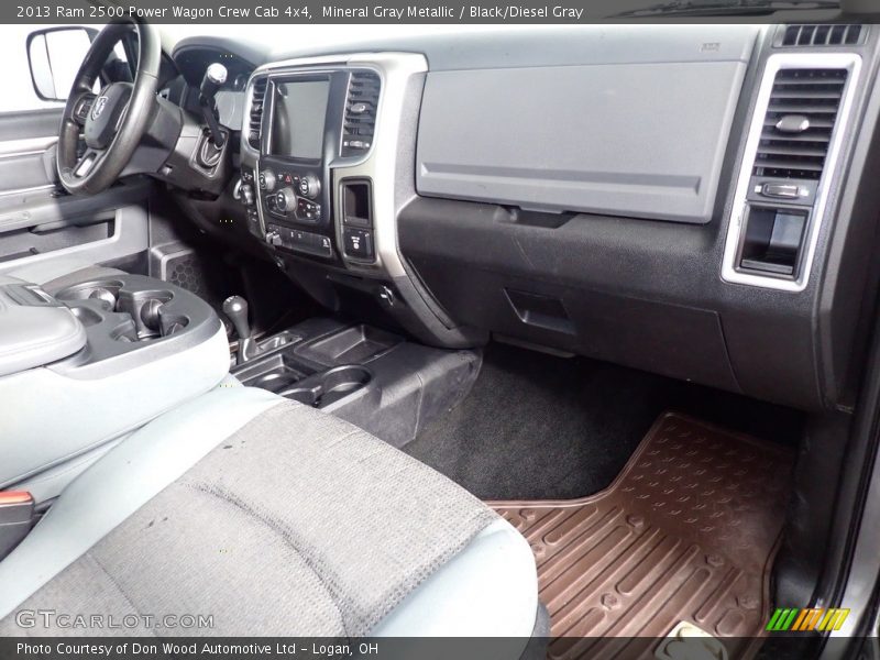 Mineral Gray Metallic / Black/Diesel Gray 2013 Ram 2500 Power Wagon Crew Cab 4x4
