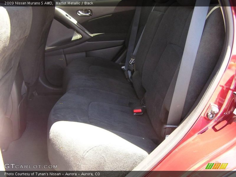 Merlot Metallic / Black 2009 Nissan Murano S AWD
