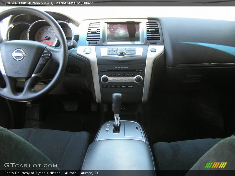 Merlot Metallic / Black 2009 Nissan Murano S AWD