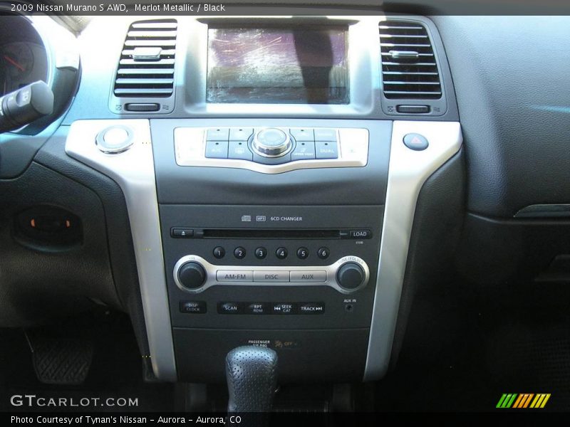 Merlot Metallic / Black 2009 Nissan Murano S AWD
