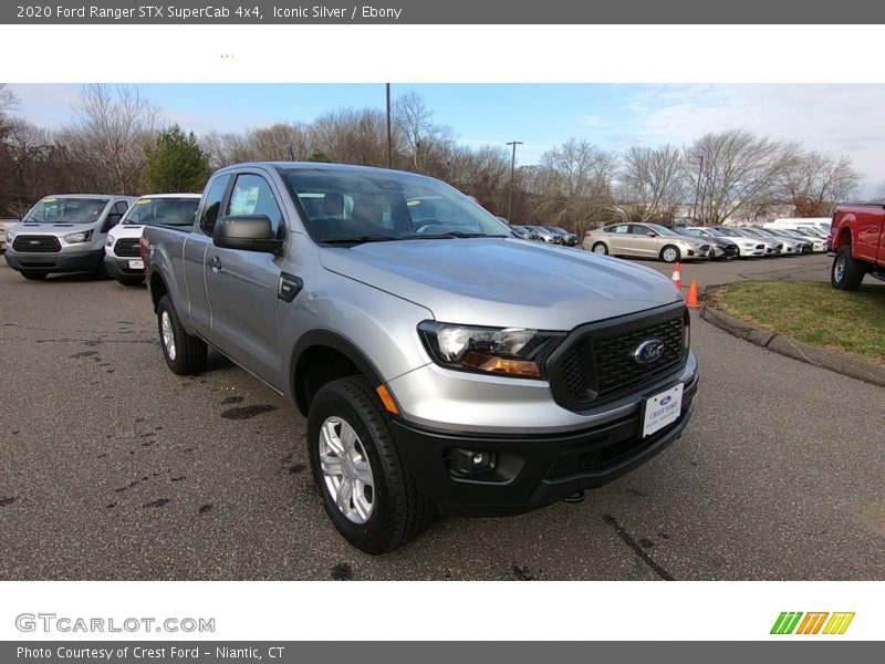 Iconic Silver / Ebony 2020 Ford Ranger STX SuperCab 4x4