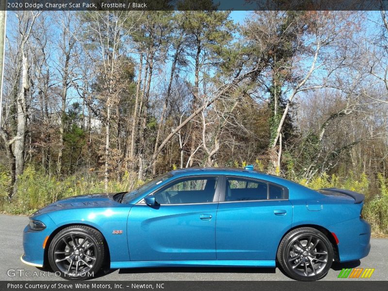 Frostbite / Black 2020 Dodge Charger Scat Pack