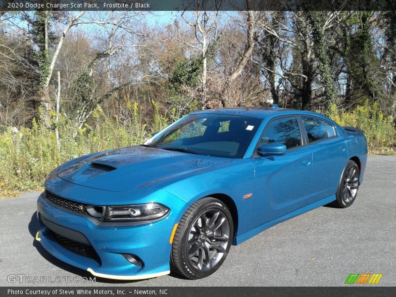 Frostbite / Black 2020 Dodge Charger Scat Pack