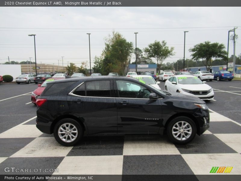 Midnight Blue Metallic / Jet Black 2020 Chevrolet Equinox LT AWD