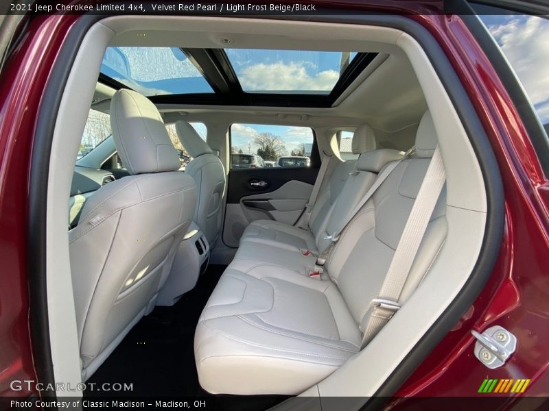 Rear Seat of 2021 Cherokee Limited 4x4