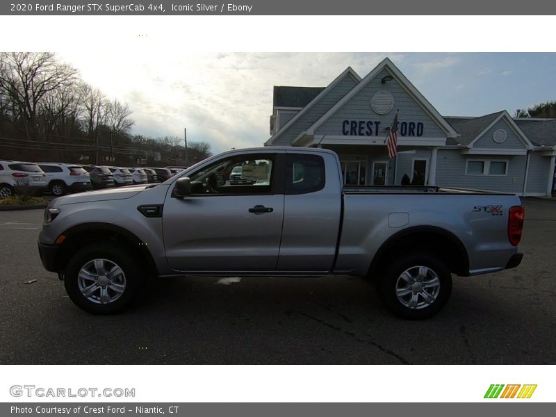 Iconic Silver / Ebony 2020 Ford Ranger STX SuperCab 4x4