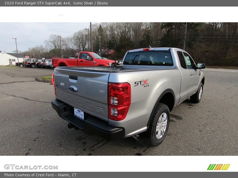 Iconic Silver / Ebony 2020 Ford Ranger STX SuperCab 4x4