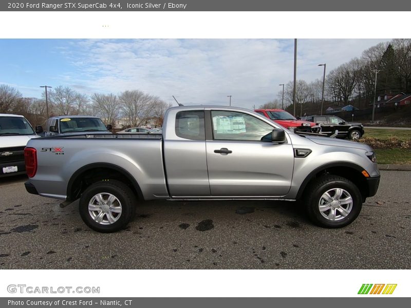 Iconic Silver / Ebony 2020 Ford Ranger STX SuperCab 4x4