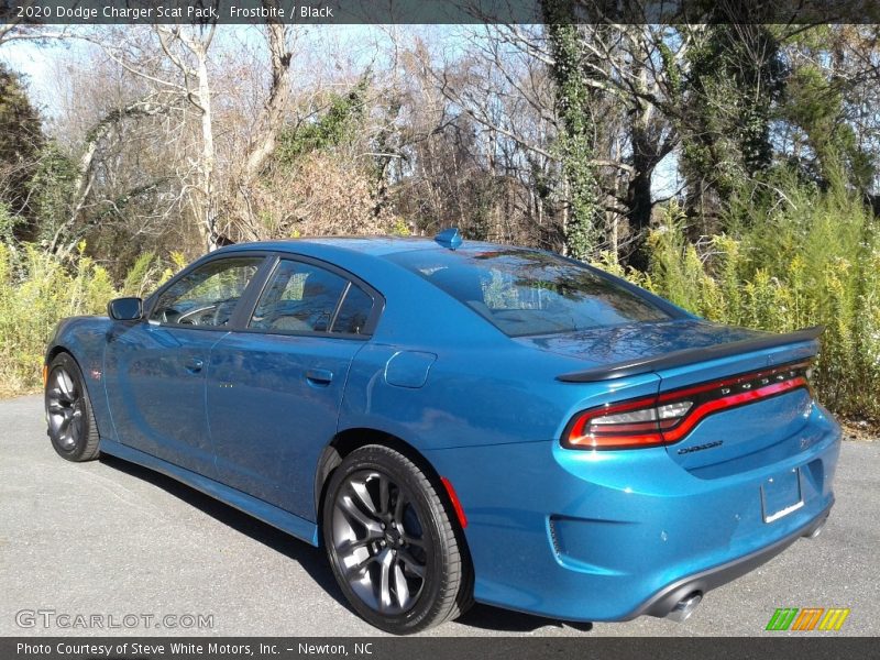 Frostbite / Black 2020 Dodge Charger Scat Pack