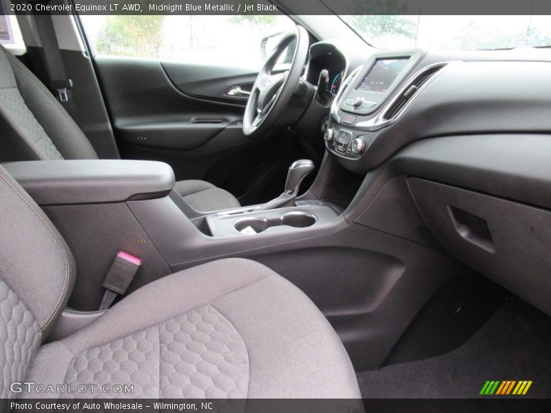 Midnight Blue Metallic / Jet Black 2020 Chevrolet Equinox LT AWD