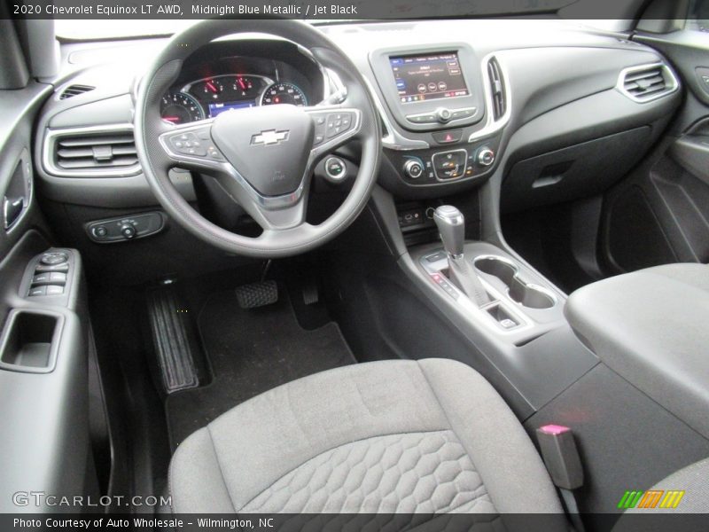 Midnight Blue Metallic / Jet Black 2020 Chevrolet Equinox LT AWD