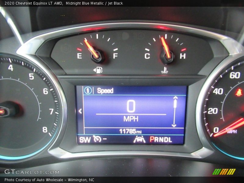 Midnight Blue Metallic / Jet Black 2020 Chevrolet Equinox LT AWD