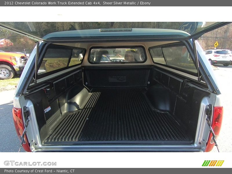 Sheer Silver Metallic / Ebony 2012 Chevrolet Colorado Work Truck Extended Cab 4x4