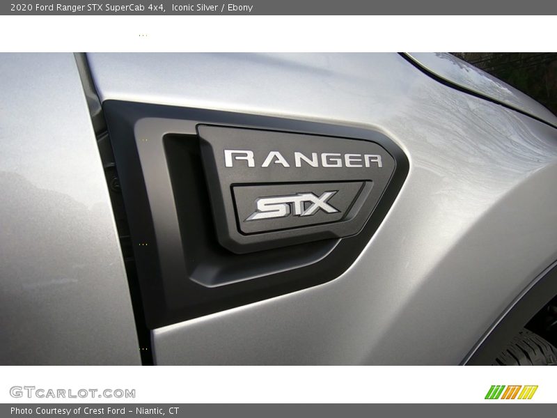 Iconic Silver / Ebony 2020 Ford Ranger STX SuperCab 4x4