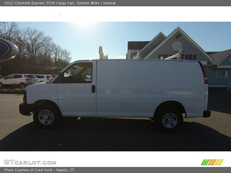 Summit White / Neutral 2012 Chevrolet Express 3500 Cargo Van