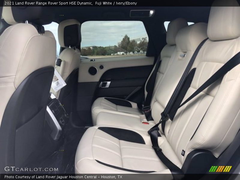 Rear Seat of 2021 Range Rover Sport HSE Dynamic
