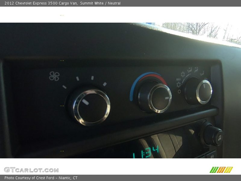Summit White / Neutral 2012 Chevrolet Express 3500 Cargo Van