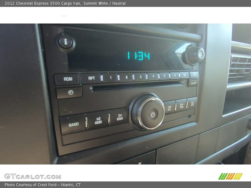 Summit White / Neutral 2012 Chevrolet Express 3500 Cargo Van