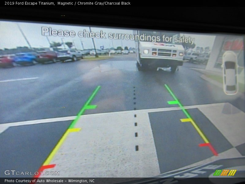 Magnetic / Chromite Gray/Charcoal Black 2019 Ford Escape Titanium