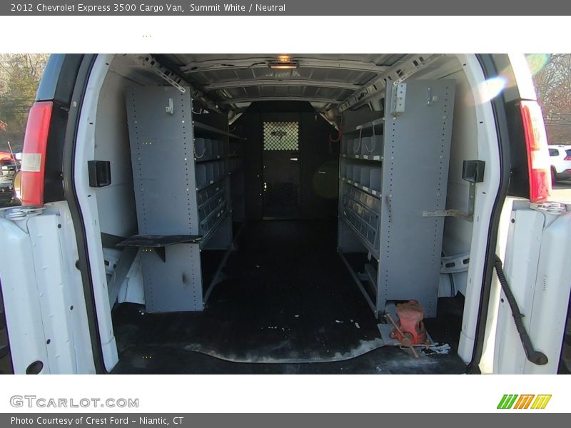 Summit White / Neutral 2012 Chevrolet Express 3500 Cargo Van