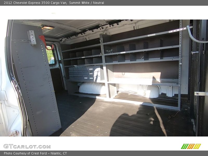 Summit White / Neutral 2012 Chevrolet Express 3500 Cargo Van