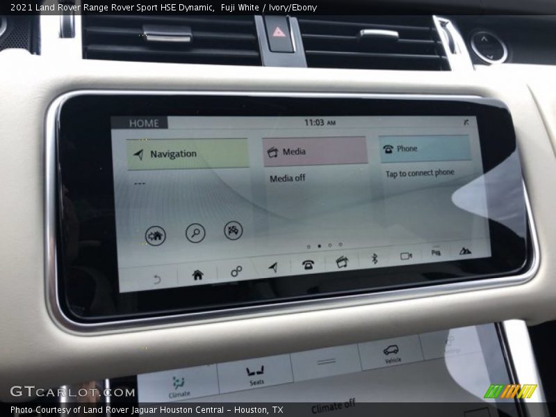 Fuji White / Ivory/Ebony 2021 Land Rover Range Rover Sport HSE Dynamic