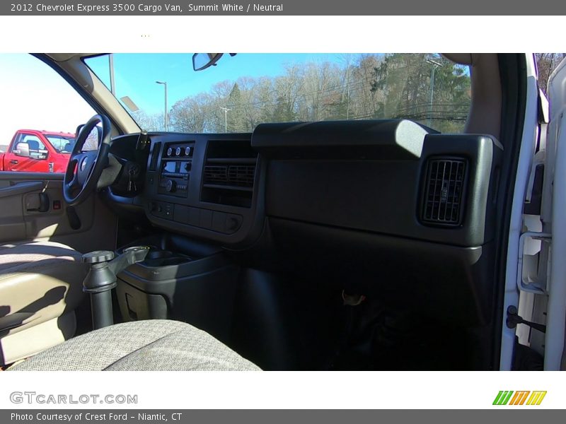 Summit White / Neutral 2012 Chevrolet Express 3500 Cargo Van