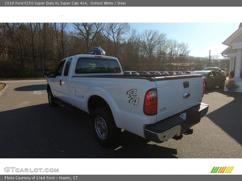 Oxford White / Steel 2016 Ford F250 Super Duty XL Super Cab 4x4
