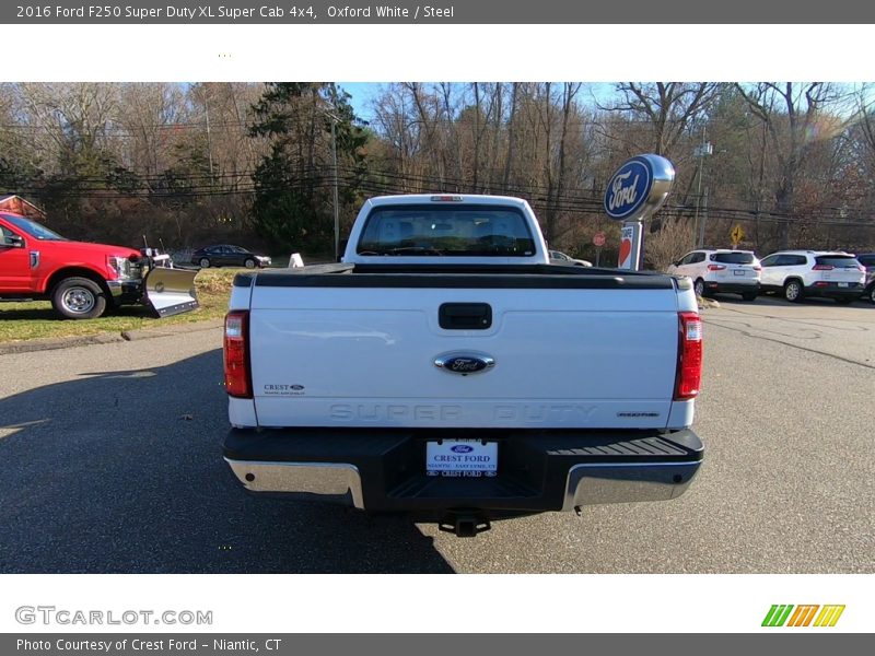 Oxford White / Steel 2016 Ford F250 Super Duty XL Super Cab 4x4