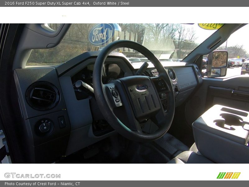 Oxford White / Steel 2016 Ford F250 Super Duty XL Super Cab 4x4