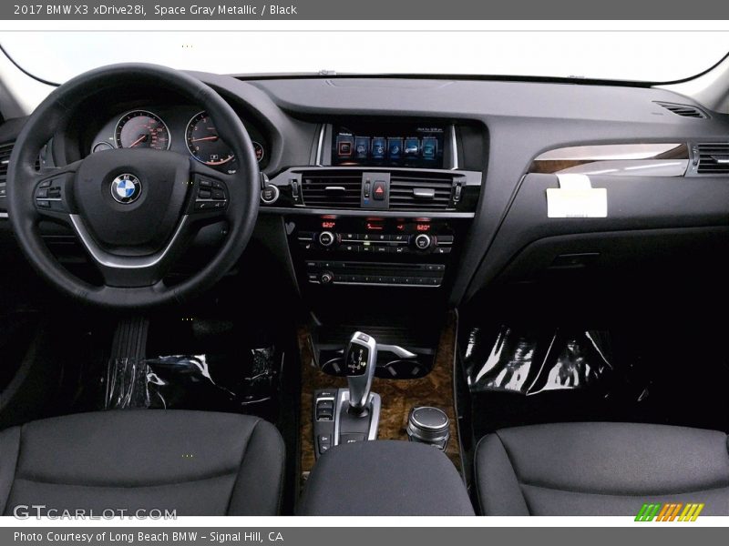Space Gray Metallic / Black 2017 BMW X3 xDrive28i