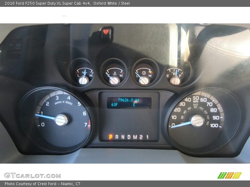 Oxford White / Steel 2016 Ford F250 Super Duty XL Super Cab 4x4