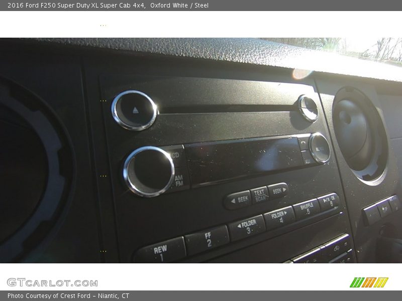 Oxford White / Steel 2016 Ford F250 Super Duty XL Super Cab 4x4