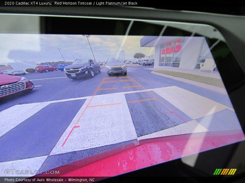 Red Horizon Tintcoat / Light Platinum/Jet Black 2020 Cadillac XT4 Luxury