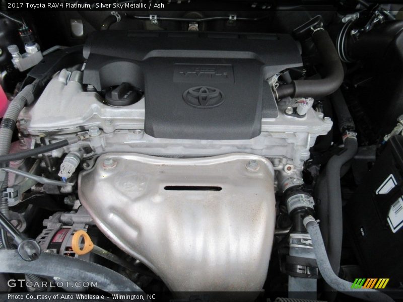 Silver Sky Metallic / Ash 2017 Toyota RAV4 Platinum