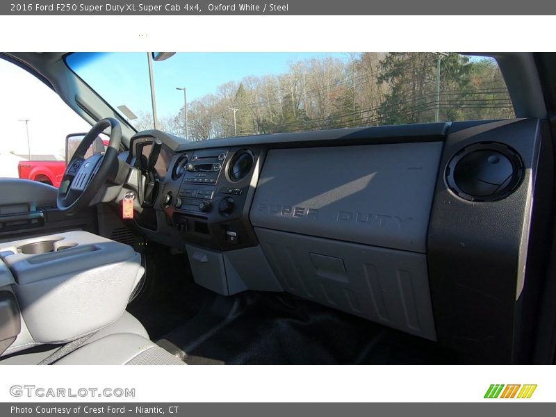 Oxford White / Steel 2016 Ford F250 Super Duty XL Super Cab 4x4