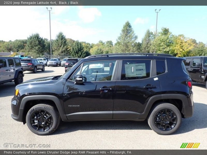 Black / Black 2020 Jeep Renegade Latitude 4x4