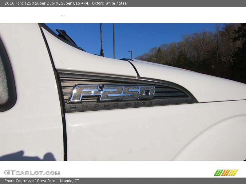 Oxford White / Steel 2016 Ford F250 Super Duty XL Super Cab 4x4