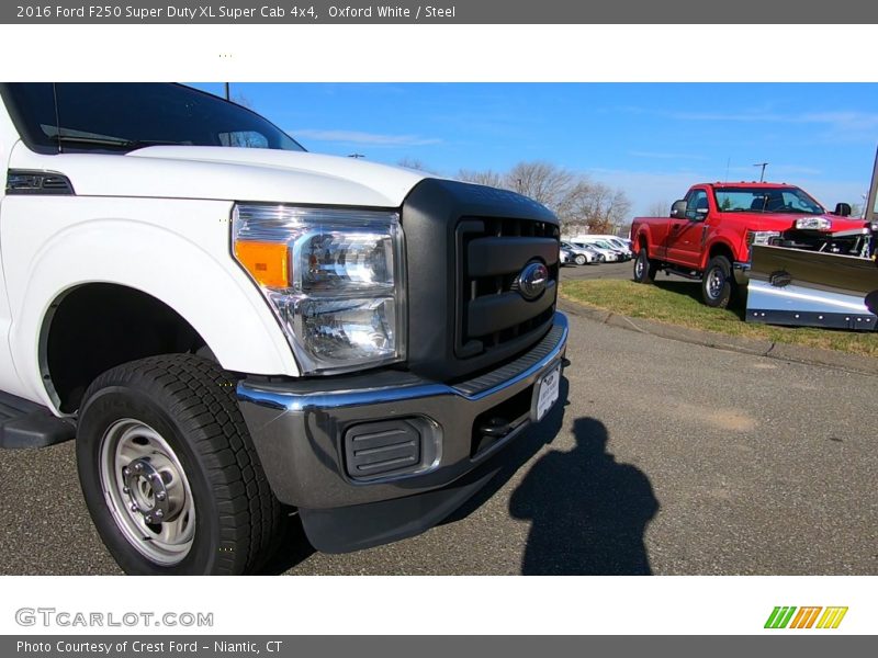 Oxford White / Steel 2016 Ford F250 Super Duty XL Super Cab 4x4