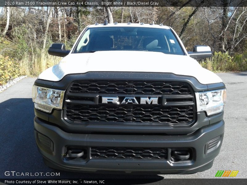 Bright White / Black/Diesel Gray 2020 Ram 2500 Tradesman Crew Cab 4x4 Chassis