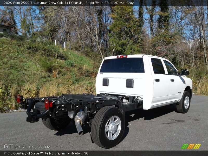 Bright White / Black/Diesel Gray 2020 Ram 2500 Tradesman Crew Cab 4x4 Chassis