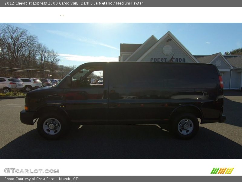 Dark Blue Metallic / Medium Pewter 2012 Chevrolet Express 2500 Cargo Van