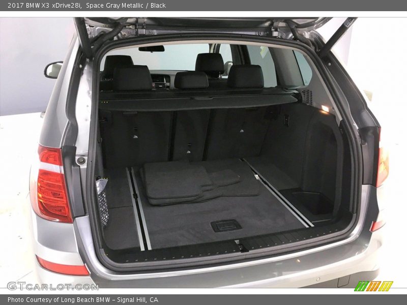 Space Gray Metallic / Black 2017 BMW X3 xDrive28i