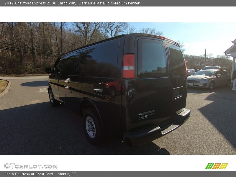 Dark Blue Metallic / Medium Pewter 2012 Chevrolet Express 2500 Cargo Van