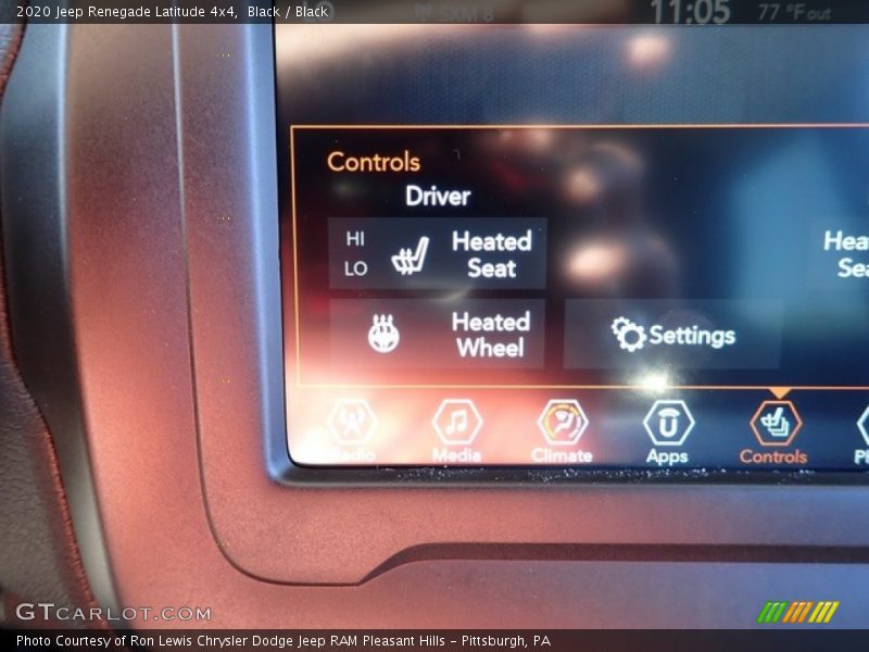 Black / Black 2020 Jeep Renegade Latitude 4x4
