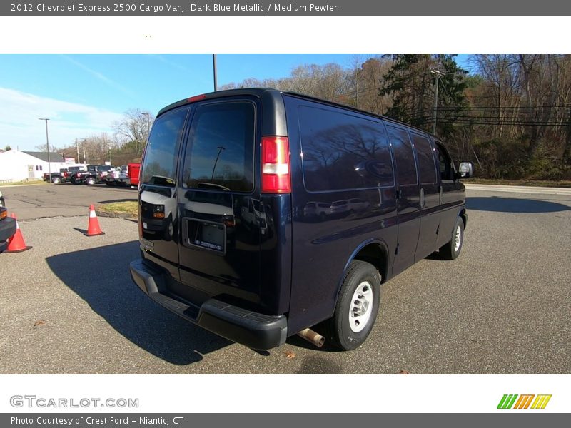 Dark Blue Metallic / Medium Pewter 2012 Chevrolet Express 2500 Cargo Van