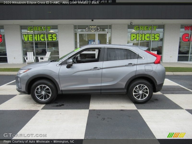 Alloy Silver Metallic / Black 2020 Mitsubishi Eclipse Cross ES S-AWC