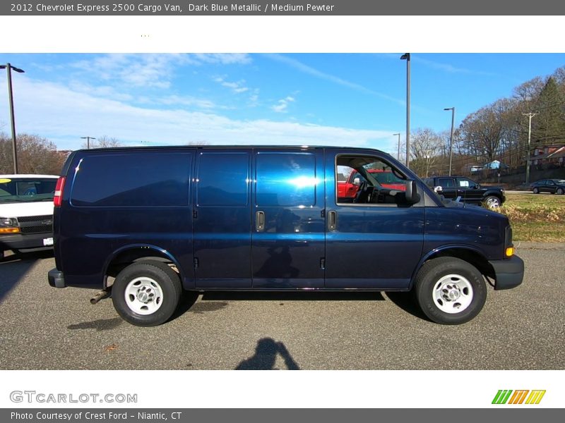 Dark Blue Metallic / Medium Pewter 2012 Chevrolet Express 2500 Cargo Van