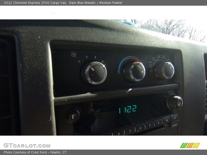 Dark Blue Metallic / Medium Pewter 2012 Chevrolet Express 2500 Cargo Van