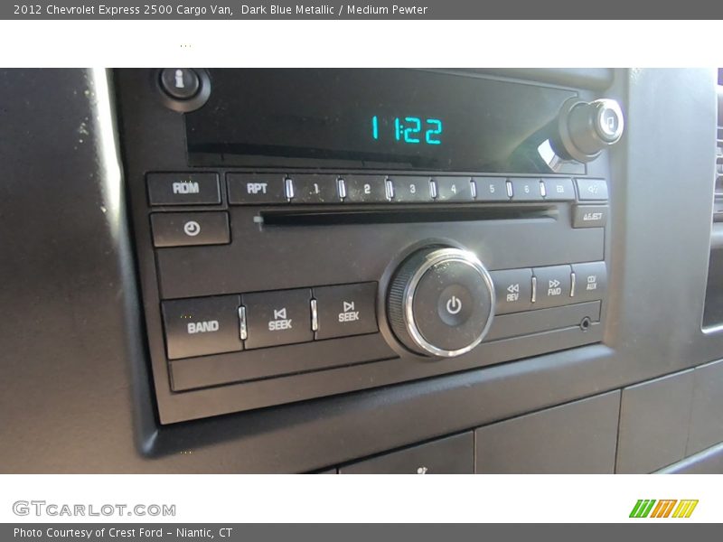 Dark Blue Metallic / Medium Pewter 2012 Chevrolet Express 2500 Cargo Van